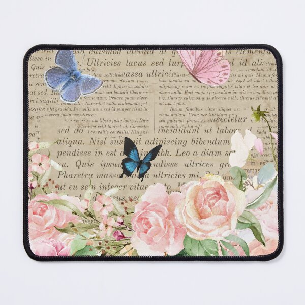Item preview, Floral Design on ripped paper designed and sold by Araxni.