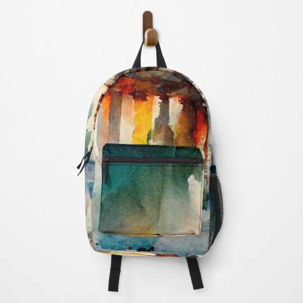 Item preview, Temple Watercolor Painting designed and sold by shokA Design.