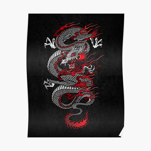 Asian Dragon Poster
