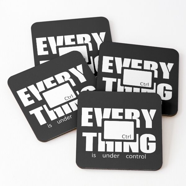 Item preview, Every Thing Is Under Control - Ctrl Key - English Version designed and sold by WertyShop.