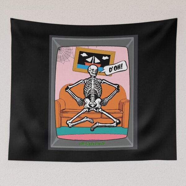 Item preview, Funny Halloween Skeleton Quote designed and sold by Aleksander37.