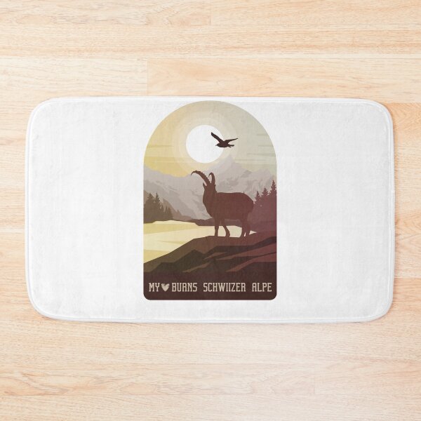 Item preview, Swiss Alps Vintage Sticker designed and sold by Suzy Perez Art.