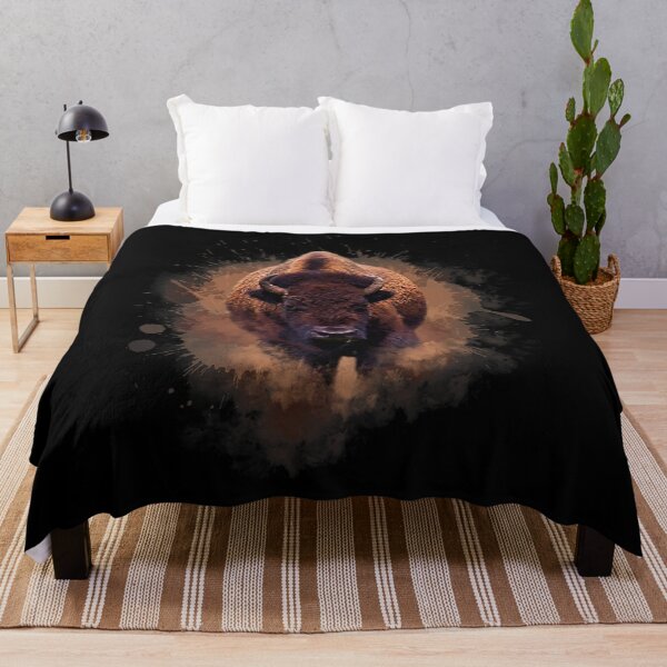 Item preview, Bison Buffalo Cattle Design Illustration Gift designed and sold by eminentjournal9.