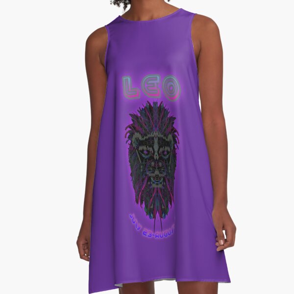 Item preview, Half Gray Leo Logo On Purple designed and sold by Boogie-72.