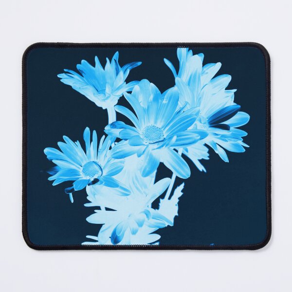 Item preview, Cyanotype Art Printing Blue Flowers Daisy Photography designed and sold by yelly123.