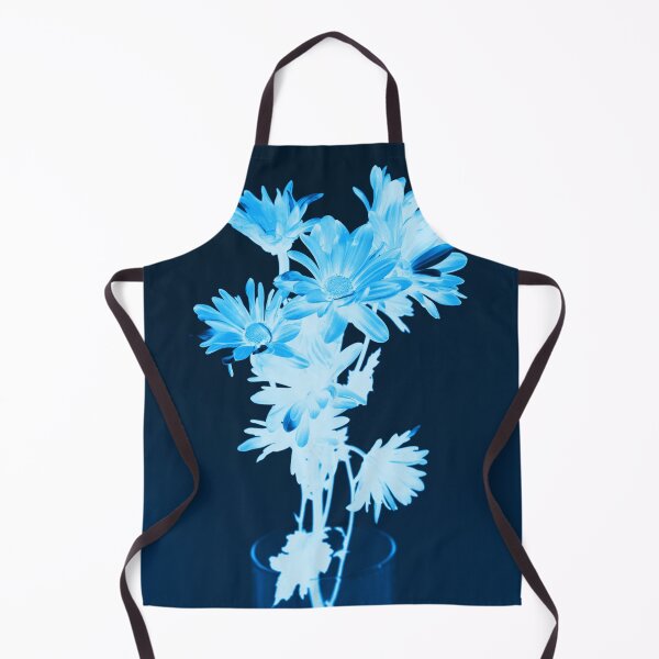 Item preview, Cyanotype Art Printing Blue Flowers Daisy Photography designed and sold by yelly123.