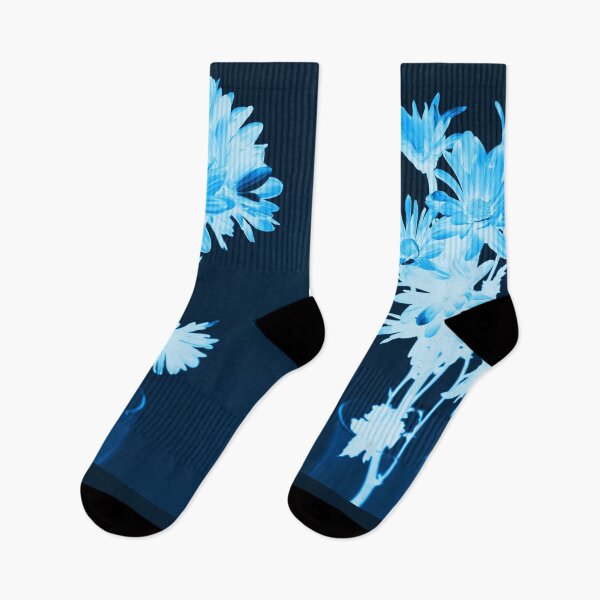 Item preview, Cyanotype Art Printing Blue Flowers Daisy Photography designed and sold by yelly123.