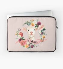 Vegan - Blumenlamm Laptoptasche