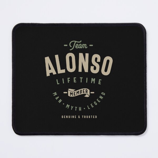 Item preview, Team Alonso Lifetime Member Personalized Name designed and sold by cidolopez.