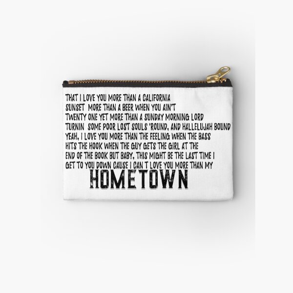 Item preview, I can't love you more than my hometown designed and sold by Wickedsherry13.
