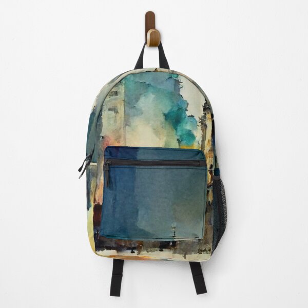 Item preview, City Watercolor Painting designed and sold by shokA Design.