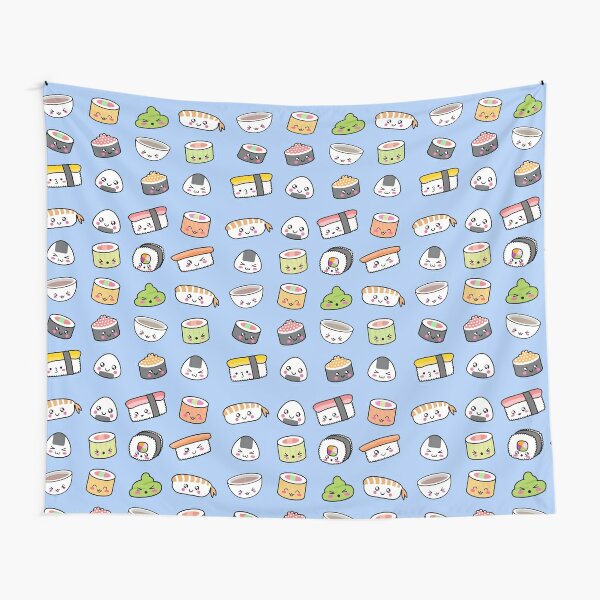 Kawaii Sushi Hoodie Blanket – BlossomMemento