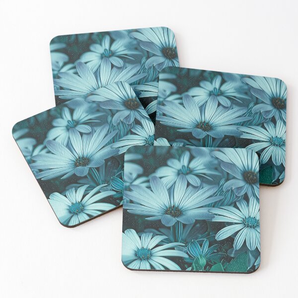 Item preview, Painted Blue Daisies Bloom designed and sold by HappyLifeCreate.