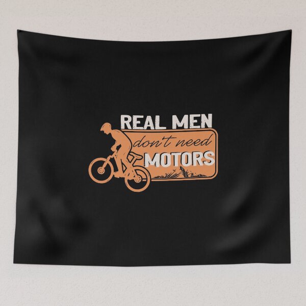 Item preview, Real Men Don't Need Motors designed and sold by SmartStyle.