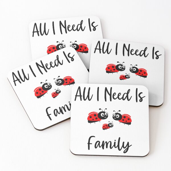 Item preview, All I Need Is Love.  I Love Ladybugs designed and sold by Marvett-World.