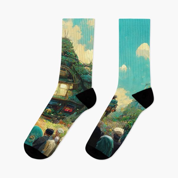 Item preview, Aesthetic Art Townhall designed and sold by AICustomArt ⭐⭐⭐⭐⭐.
