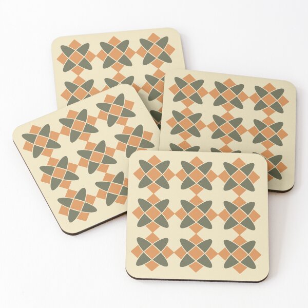 Item preview, Japandi Inspired Multi-Shape Pattern designed and sold by beccaveedesigns.