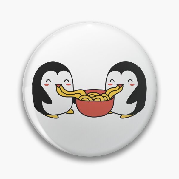 Artikelvorschau, Pinguine essen Nudeln entworfen und verkauft von Pixelish.