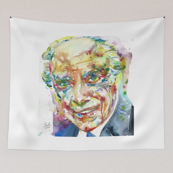 Item preview, JAMES WATSON - watercolor portrait designed and sold by lautir.