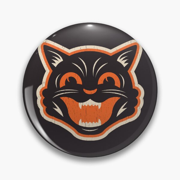 Item preview, Retro Halloween Cat designed and sold by Kappacino Creations.