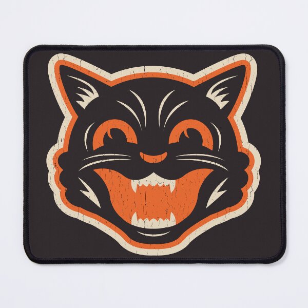 Item preview, Retro Halloween Cat designed and sold by Kappacino Creations.
