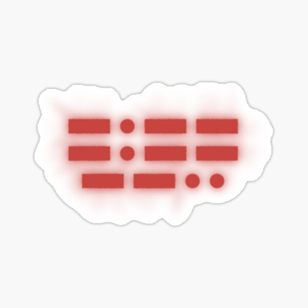 "YYZ MORSE CODE Clas" Sticker for Sale by bmcewenherald Redbubble