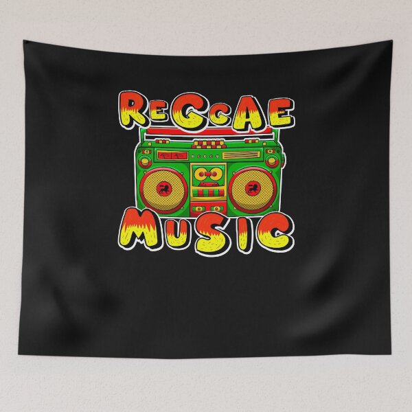 Item preview, Reggae Music Jamaican Boombox Sound System Lovers designed and sold by Músico Ilustre.