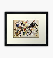 Composition Framed Print