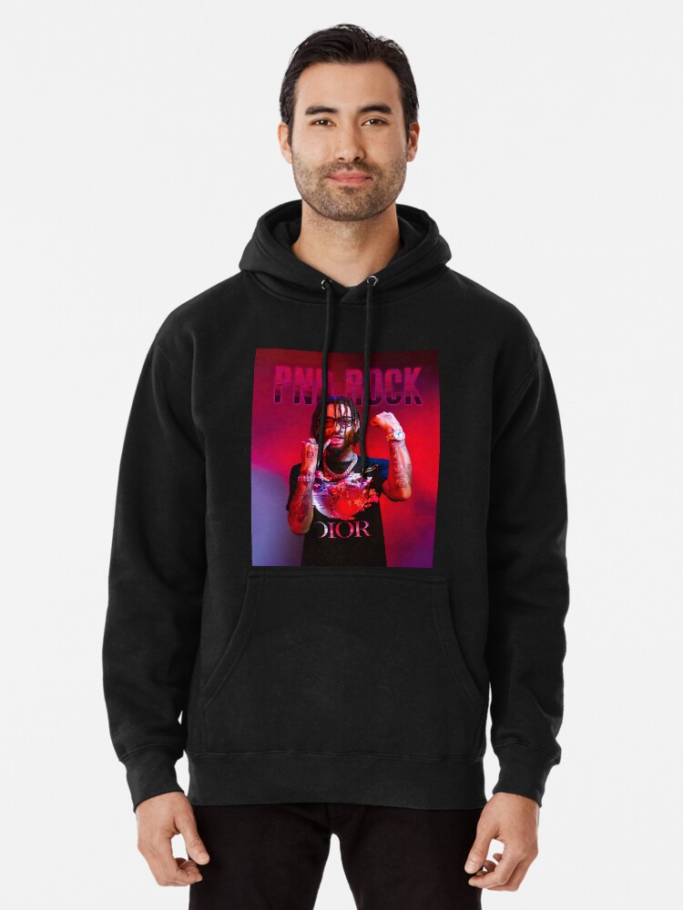 Red dior online hoodie