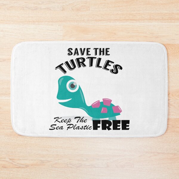 Item preview,  Save the turtles keep the sea plastic free shirts, Save the turtles keep the sea plastic free masks, Save the turtles keep the sea plastic free stickers  designed and sold by Poussyarts.