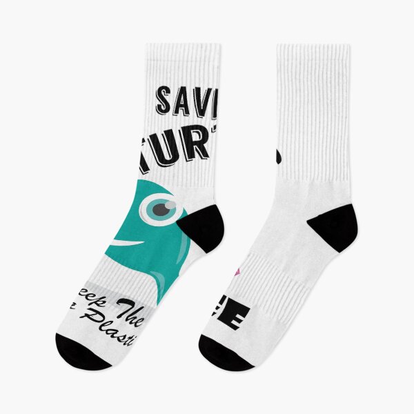 Item preview,  Save the turtles keep the sea plastic free shirts, Save the turtles keep the sea plastic free masks, Save the turtles keep the sea plastic free stickers  designed and sold by Poussyarts.