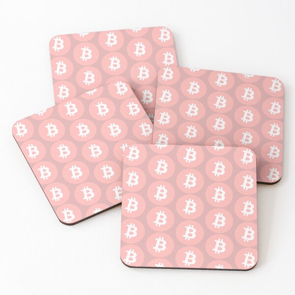 Item preview, Pink Bitcoin designed and sold by Anonymousbtb.