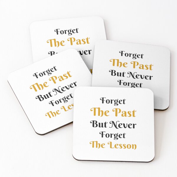 Item preview, Forget the past but never forget the lesson  designed and sold by Shahd  Design.