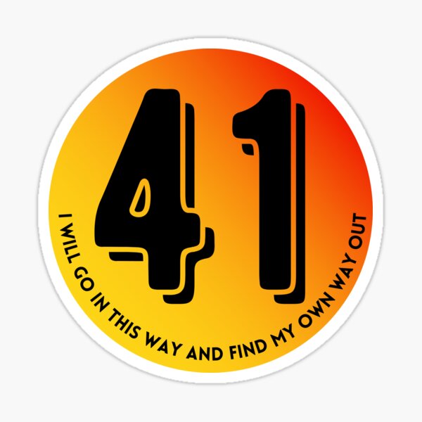 Item preview, DMB #41 Sticker designed and sold by DontBurnTheDay.