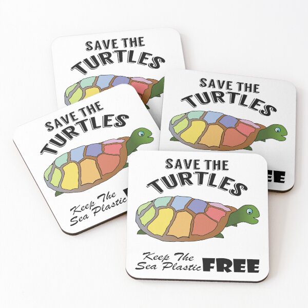 Item preview, Save the turtles keep the sea plastic free shirts, Save the turtles keep the sea plastic free masks, Save the turtles keep the sea plastic free stickers  designed and sold by Poussyarts.
