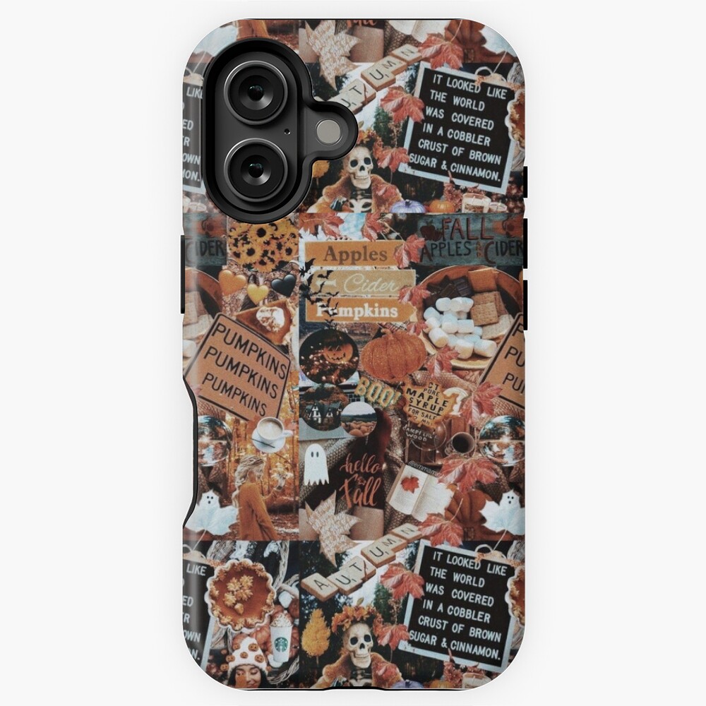 Autumn Halloween phone case iPhone Case