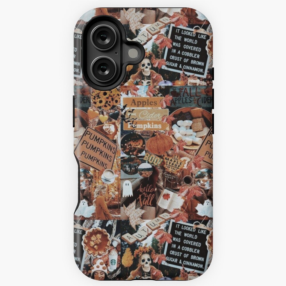 Autumn Halloween phone case iPhone Case
