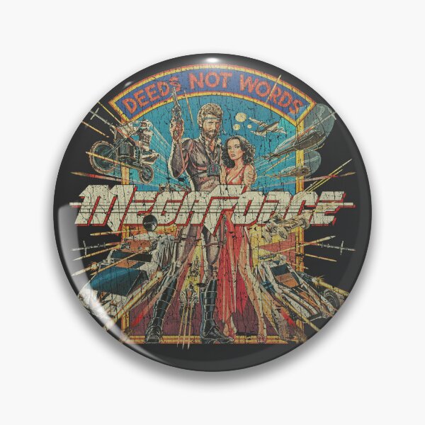 Item preview, MegaForce Deeds Not Words 1982  designed and sold by AstroZombie6669.