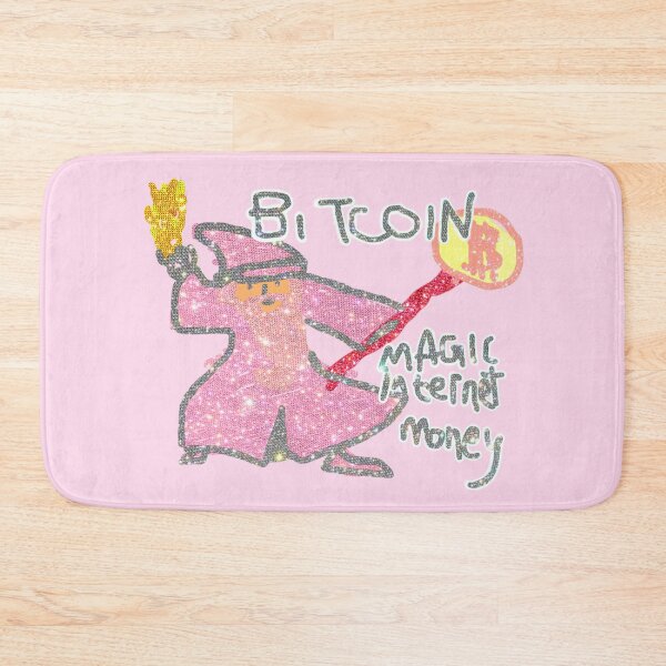 Item preview, Magic Internet Money Pink, Bitcoin Magic Internet Money, Girls Bitcoin, Pretty Bitcoin, Pink Bitcoin,  designed and sold by Anonymousbtb.