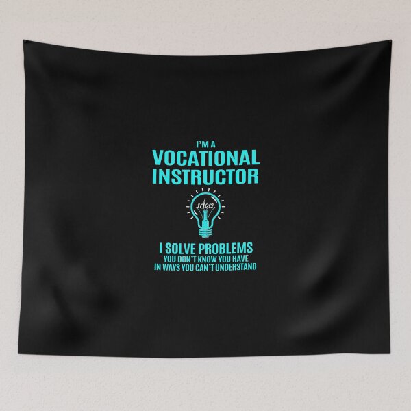 Aperçu de l'œuvre T-shirt d'instructeur professionnel - Je résous les problèmes créée et vendue par alishabvrstella.