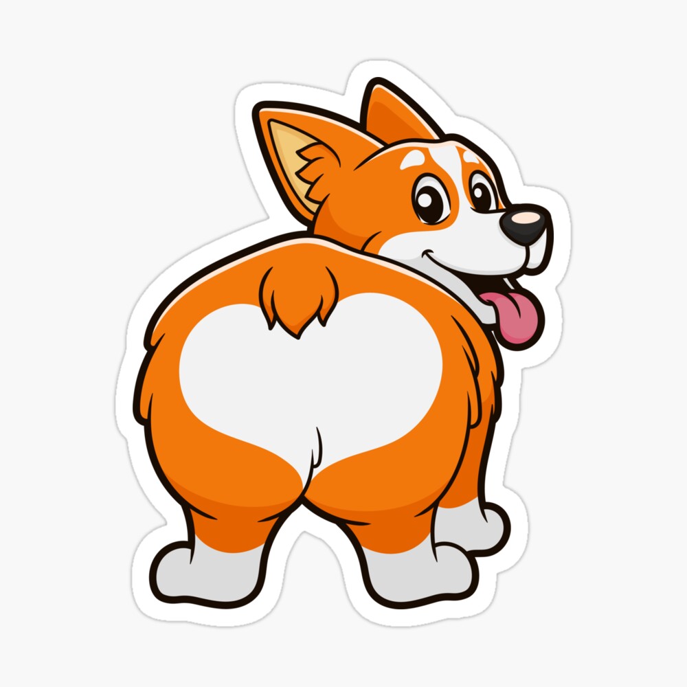 Corgi Heart-Shaped Butt