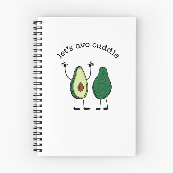 Item preview, Let's Avo Cuddle Funny Food Pun T-shirt designed and sold by oberdoofus.