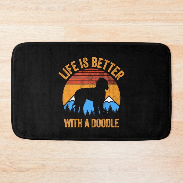 Item preview, Life Is Better With A Doodle Vintage Distressed Dog Gift  designed and sold by Guarddogdrive.