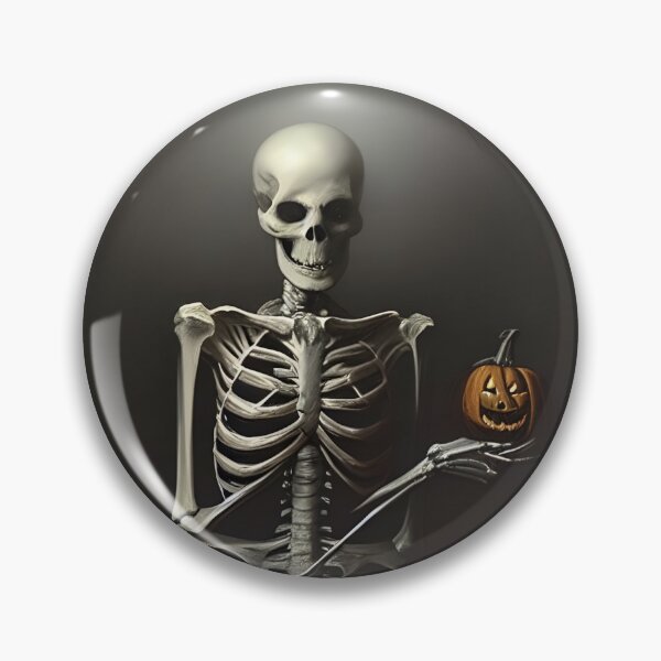 Item preview, Skeleton with Pet Pumpkin designed and sold by Horrorscape.