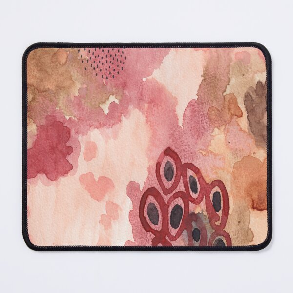 Item preview, Atmospheric pink abstract art designed and sold by JadeWuArt.