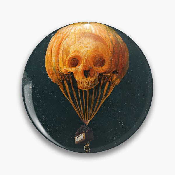 Item preview, Skydiving pumpkin air balloon designed and sold by paintdust.