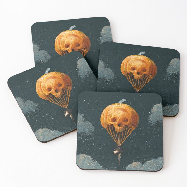 Item preview, Skydiving pumpkin air balloon designed and sold by paintdust.
