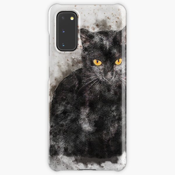 Abstract Cat Lover Samsung Galaxy Snap Case
