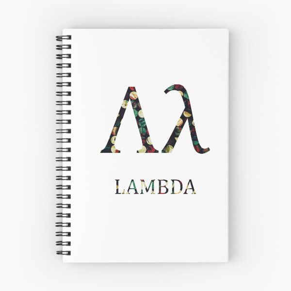 Item preview, Lenguaje de la ciencia - Lambda designed and sold by KEYprints.