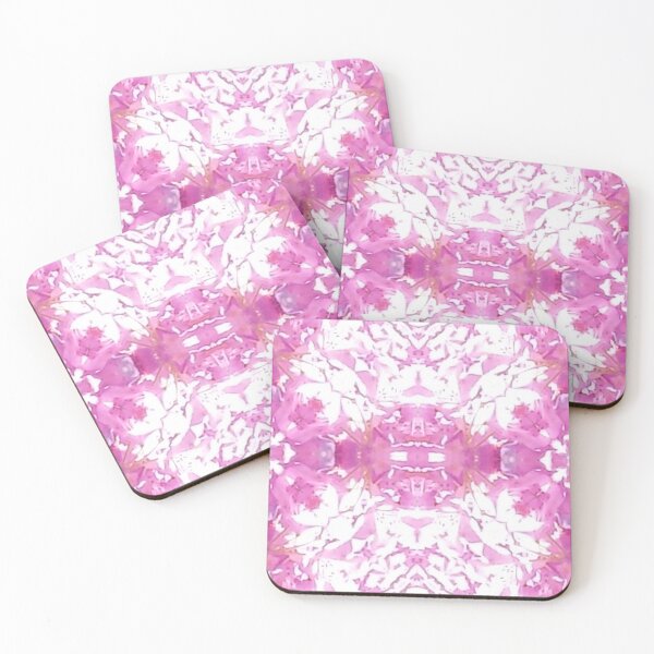 Item preview, Pink Kitty Crystal Plaid Repeat 5748 designed and sold by Art in My Loft.
